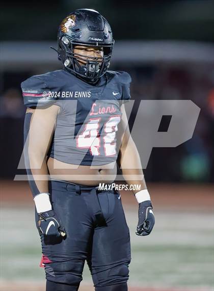 Thumbnail 3 in Hebron Christian vs. Lovett (GHSA Private Round 2) photogallery.