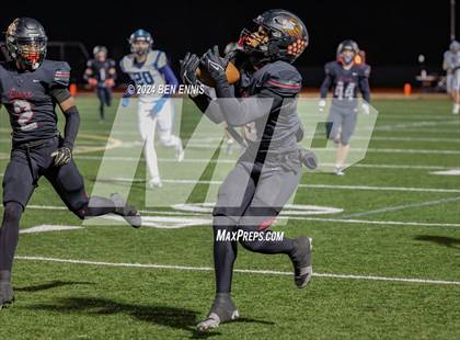 Thumbnail 3 in Hebron Christian vs. Lovett (GHSA Private Round 2) photogallery.