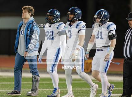 Thumbnail 3 in Hebron Christian vs. Lovett (GHSA Private Round 2) photogallery.