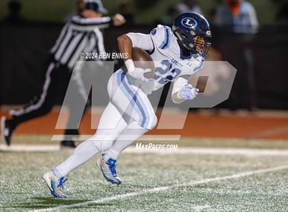 Thumbnail 1 in Hebron Christian vs. Lovett (GHSA Private Round 2) photogallery.