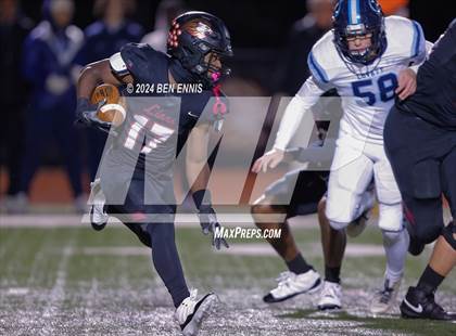 Thumbnail 2 in Hebron Christian vs. Lovett (GHSA Private Round 2) photogallery.