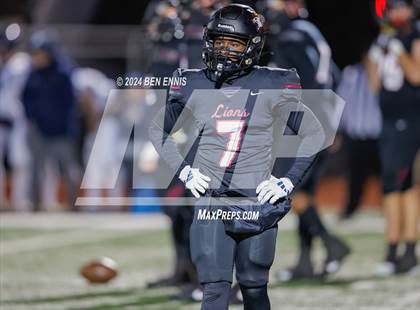 Thumbnail 2 in Hebron Christian vs. Lovett (GHSA Private Round 2) photogallery.
