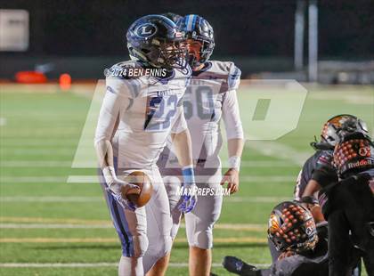 Thumbnail 3 in Hebron Christian vs. Lovett (GHSA Private Round 2) photogallery.