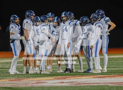 Thumbnail 3 in Hebron Christian vs. Lovett (GHSA Private Round 2) photogallery.