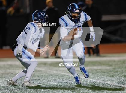 Thumbnail 1 in Hebron Christian vs. Lovett (GHSA Private Round 2) photogallery.