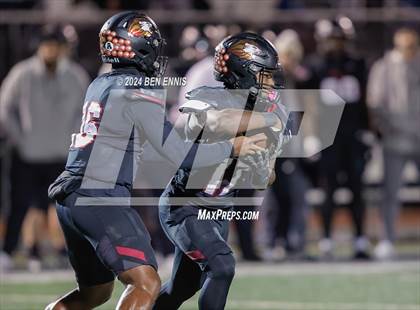 Thumbnail 2 in Hebron Christian vs. Lovett (GHSA Private Round 2) photogallery.