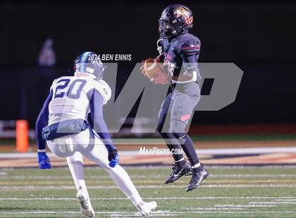 Thumbnail 1 in Hebron Christian vs. Lovett (GHSA Private Round 2) photogallery.
