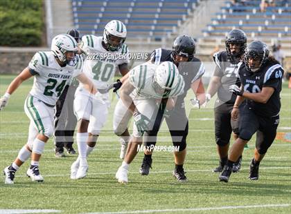 Thumbnail 2 in Night Hough vs Dutch Fork (Charlotte Kickoff) photogallery.