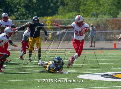 Thumbnail 1 in St. John's vs. Central Catholic (Western Pennsylvania Legends Football Classic) photogallery.
