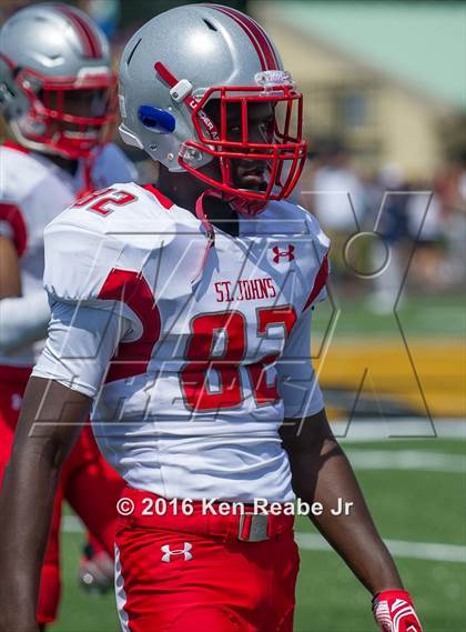 Thumbnail 3 in St. John's vs. Central Catholic (Western Pennsylvania Legends Football Classic) photogallery.