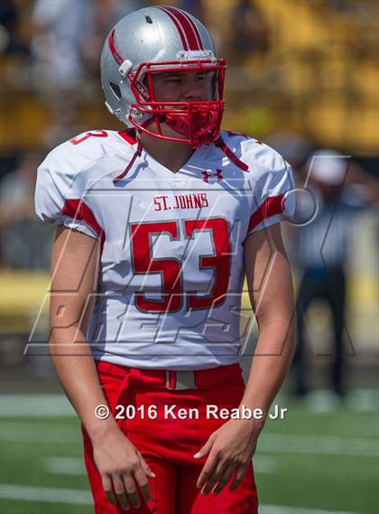 Thumbnail 2 in St. John's vs. Central Catholic (Western Pennsylvania Legends Football Classic) photogallery.