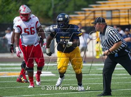 Thumbnail 2 in St. John's vs. Central Catholic (Western Pennsylvania Legends Football Classic) photogallery.