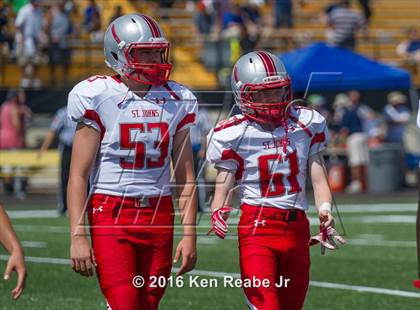 Thumbnail 3 in St. John's vs. Central Catholic (Western Pennsylvania Legends Football Classic) photogallery.
