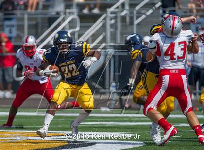 Thumbnail 2 in St. John's vs. Central Catholic (Western Pennsylvania Legends Football Classic) photogallery.