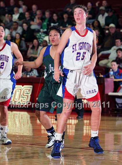 Thumbnail 3 in Sacred Heart Cathedral vs. St. Ignatius (CIF CCS D3 Final) photogallery.