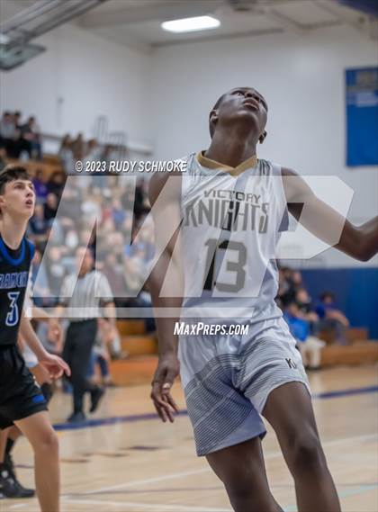 Thumbnail 1 in Victory Christian Academy vs. Ramona ( CIF SDS D3 Championship) photogallery.