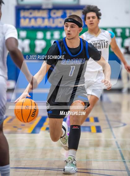 Thumbnail 1 in Victory Christian Academy vs. Ramona ( CIF SDS D3 Championship) photogallery.