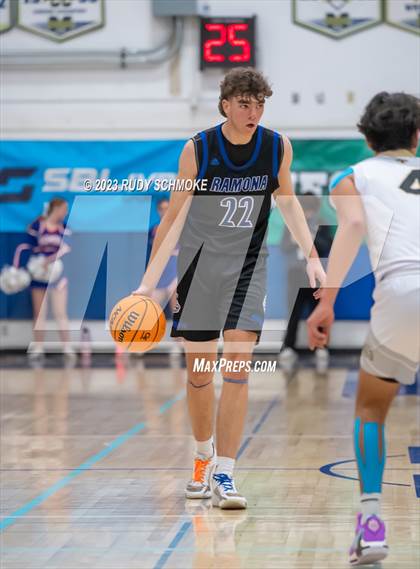 Thumbnail 2 in Victory Christian Academy vs. Ramona ( CIF SDS D3 Championship) photogallery.