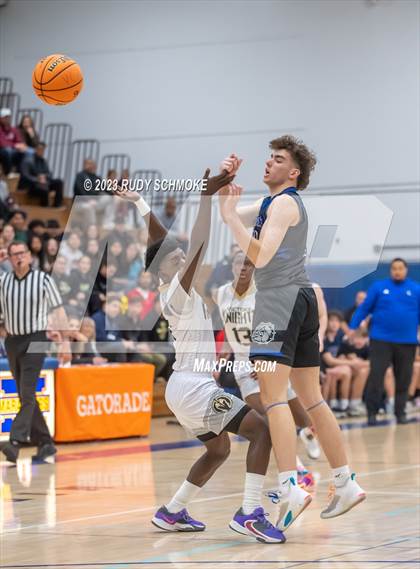 Thumbnail 1 in Victory Christian Academy vs. Ramona ( CIF SDS D3 Championship) photogallery.