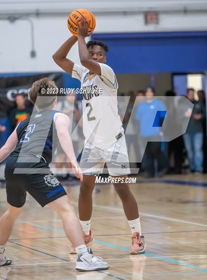 Thumbnail 2 in Victory Christian Academy vs. Ramona ( CIF SDS D3 Championship) photogallery.