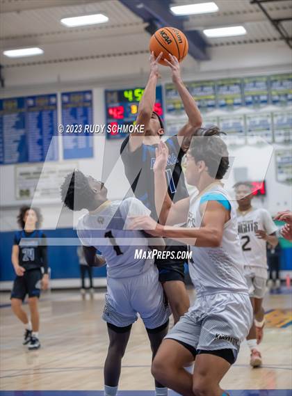 Thumbnail 2 in Victory Christian Academy vs. Ramona ( CIF SDS D3 Championship) photogallery.