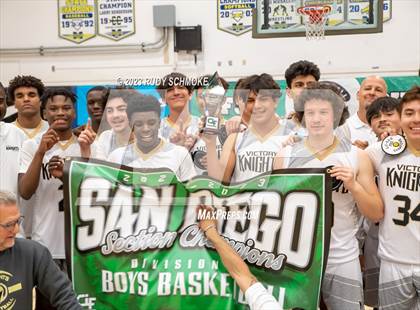 Thumbnail 1 in Victory Christian Academy vs. Ramona ( CIF SDS D3 Championship) photogallery.