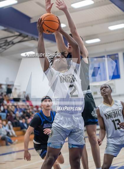 Thumbnail 2 in Victory Christian Academy vs. Ramona ( CIF SDS D3 Championship) photogallery.
