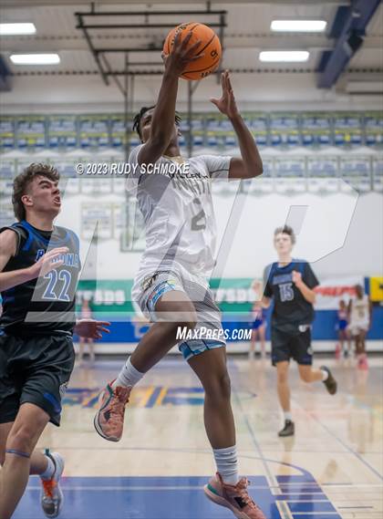 Thumbnail 2 in Victory Christian Academy vs. Ramona ( CIF SDS D3 Championship) photogallery.