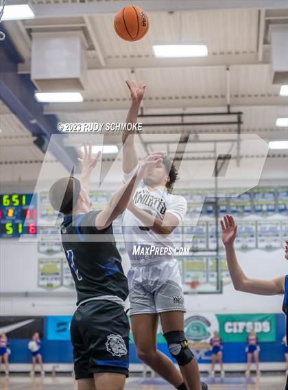 Thumbnail 2 in Victory Christian Academy vs. Ramona ( CIF SDS D3 Championship) photogallery.