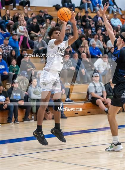 Thumbnail 2 in Victory Christian Academy vs. Ramona ( CIF SDS D3 Championship) photogallery.