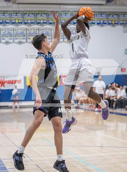 Thumbnail 1 in Victory Christian Academy vs. Ramona ( CIF SDS D3 Championship) photogallery.