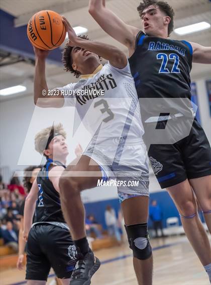 Thumbnail 1 in Victory Christian Academy vs. Ramona ( CIF SDS D3 Championship) photogallery.