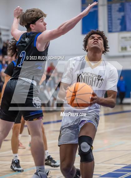 Thumbnail 2 in Victory Christian Academy vs. Ramona ( CIF SDS D3 Championship) photogallery.
