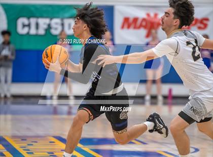 Thumbnail 3 in Victory Christian Academy vs. Ramona ( CIF SDS D3 Championship) photogallery.