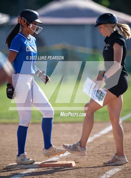 Thumbnail 1 in Orestimba @ Capital Christian (CIF NorCal Division IV Regional Final) photogallery.