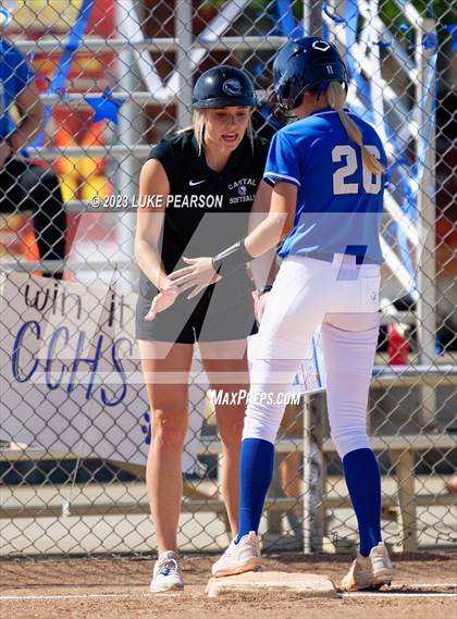 Thumbnail 1 in Orestimba @ Capital Christian (CIF NorCal Division IV Regional Final) photogallery.
