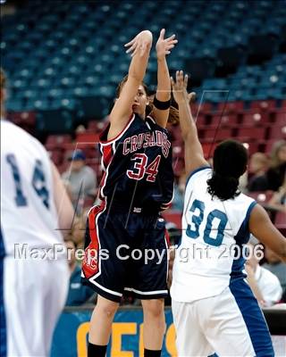 Thumbnail 2 in Modesto Christian vs. Forest Lake Christian (SJS D5 Final) photogallery.