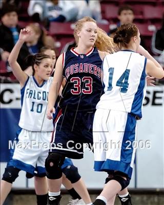 Thumbnail 1 in Modesto Christian vs. Forest Lake Christian (SJS D5 Final) photogallery.
