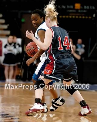 Thumbnail 3 in Modesto Christian vs. Forest Lake Christian (SJS D5 Final) photogallery.