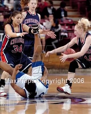 Thumbnail 3 in Modesto Christian vs. Forest Lake Christian (SJS D5 Final) photogallery.