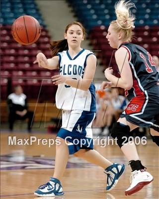 Thumbnail 2 in Modesto Christian vs. Forest Lake Christian (SJS D5 Final) photogallery.