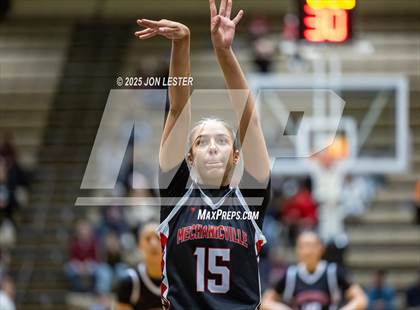 Thumbnail 2 in Mechanicville vs Voorheesville (NYSPHSAA Section 2 Class B Championship) photogallery.