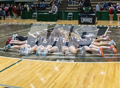 Thumbnail 1 in Mechanicville vs Voorheesville (NYSPHSAA Section 2 Class B Championship) photogallery.