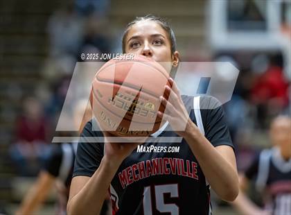 Thumbnail 1 in Mechanicville vs Voorheesville (NYSPHSAA Section 2 Class B Championship) photogallery.