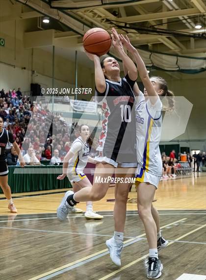 Thumbnail 2 in Mechanicville vs Voorheesville (NYSPHSAA Section 2 Class B Championship) photogallery.