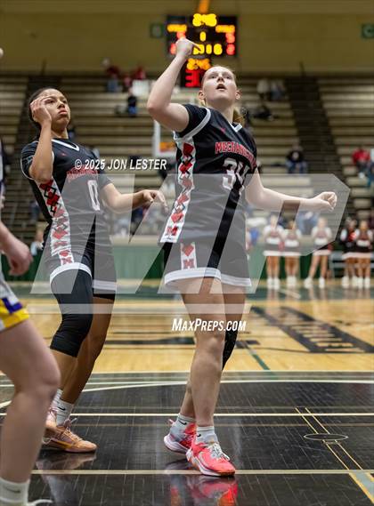 Thumbnail 2 in Mechanicville vs Voorheesville (NYSPHSAA Section 2 Class B Championship) photogallery.