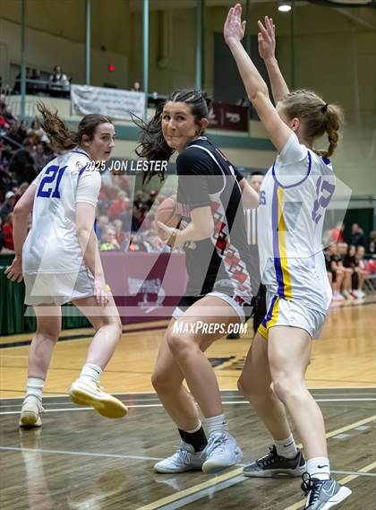 Thumbnail 3 in Mechanicville vs Voorheesville (NYSPHSAA Section 2 Class B Championship) photogallery.