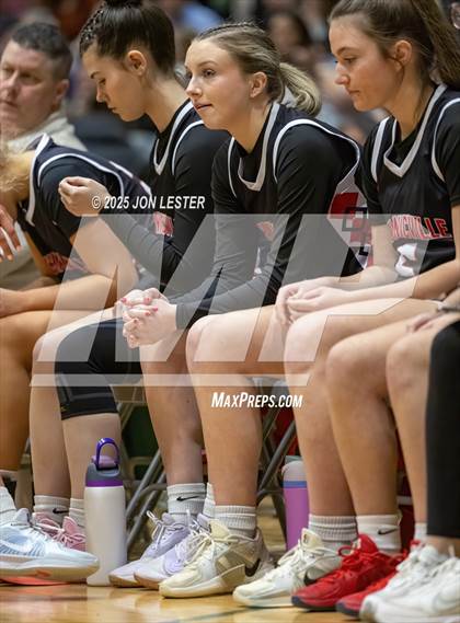 Thumbnail 2 in Mechanicville vs Voorheesville (NYSPHSAA Section 2 Class B Championship) photogallery.