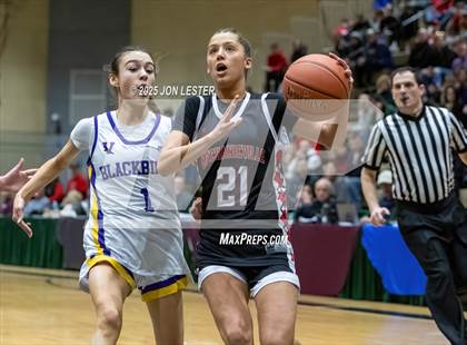 Thumbnail 2 in Mechanicville vs Voorheesville (NYSPHSAA Section 2 Class B Championship) photogallery.