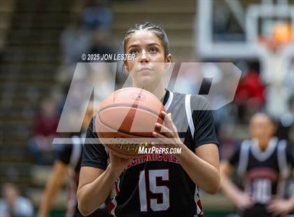 Thumbnail 3 in Mechanicville vs Voorheesville (NYSPHSAA Section 2 Class B Championship) photogallery.